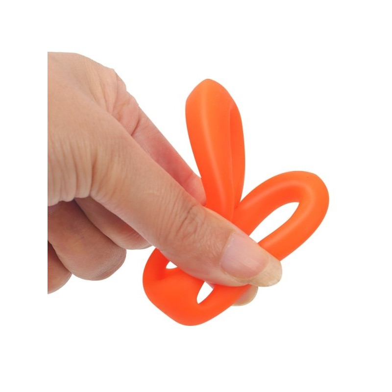 FUKR Double Cockring Uplift 40mm Orange